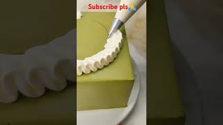 BEAUTIFUL NOZZLE DESIGN 🌿🎂🥰cake nozzledesign newcakedecoration shorts trending viral [upl. by Dihaz]