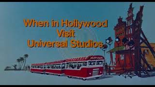 MPAA Rating Card PGUniversal StudiosquotWhen in Hollywood Visit Universal Studiosquot HDR 1993 [upl. by Cyprio]