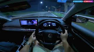 Proton S70 Night POV Test Drive No Talking [upl. by Osswald]