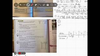 4 Havo  wiskunde A 84 Interpoleren [upl. by Bern]