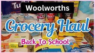 NEW WEEKLY GROCERY HAUL  WOOLWORTHS AUSTRALIA  BACK TO SCHOOL  HOMEMAKING WITH HAMPTON NOTE [upl. by Gillmore112]