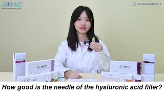 How good is the needle of the hyaluronic acid filler [upl. by Ollayos]