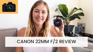 CANON EOS EFM 22MM F2 LENS FIRST IMPRESSION amp REVIEW Canon M50 Vlog Camera YouTube Camera M 50 [upl. by Rihaz]