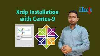 how to install xrdp in CentOS Stream 9 step by step  xrdp install  itechkey [upl. by Aspia]