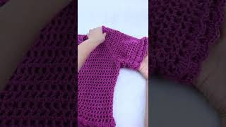 Tutorial Disponible en todas las tallas crochettop topcrochet tejidos shorts crochet [upl. by Leifeste]