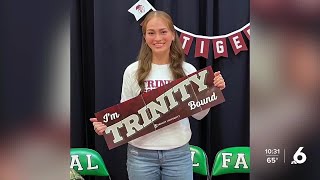 Falfurrias senior Kayci Menchaca commits to Trinity University [upl. by Acirret]