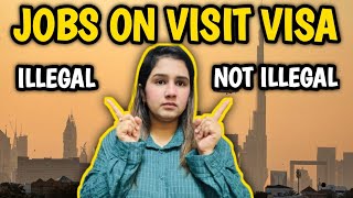 Jobs on Visit Visa  How to Find Job on Visit Visa  Jobs in Dubai  Job on Visit Visa is Illegal [upl. by Worthy30]