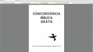 concordancia biblica gratis 1 [upl. by Gnurt]