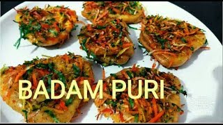 Badam puri Karnataka recipe [upl. by Nedak136]