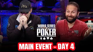 World Series of Poker Main Event 2015  Day 4 with Phil Hellmuth amp Daniel Negreanu [upl. by Yde221]