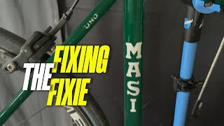 Masi fixie inspection and fix long AF version [upl. by Spiers]