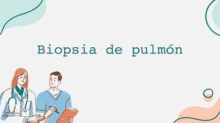 Biopsia de pulmón [upl. by Standish]