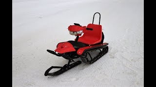 ENVO Electric SnowKart test ride [upl. by Acinyt927]