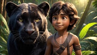 Mowgli and Bagheera bedtime stories in English  fairy tales Jungle book  Part 17 [upl. by Filler]