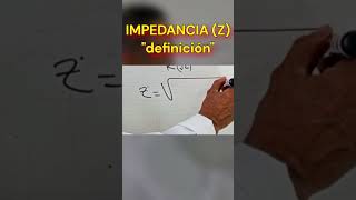 IMPEDANCIA Z Ω ingenieria universidad chemist maths [upl. by Nelsen]