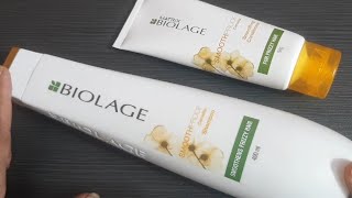 Matrix Biolage Smoothproof Shampoo amp Conditioner For Frizzy Hair  Watch Before Investing Your Money [upl. by Atsylak313]