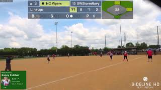 NC Vipers vs South Wake Storm Navy 20210626 [upl. by Claudine]