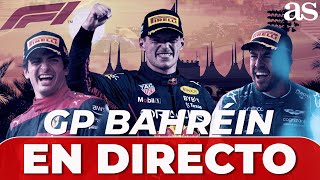 F1 2024  GP de BAHRÉIN EN VIVO VERSTAPPEN desde la POLE SAINZ y ALONSO a por el PODIO [upl. by Cristine]