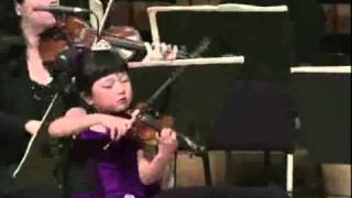 SoHyun Ko 5yrs  Bach Violin Concerto No1 in A minor 바흐바이올린협주곡 A단조 1악장wmv [upl. by Ailene250]