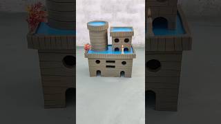 destroying a beautiful miniature clay house 😱375 [upl. by Herahab474]