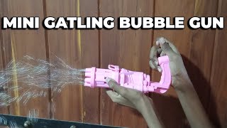 Unboxing the Electric Gatling Bubble Gun For Only 15 [upl. by Atkinson]