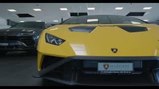 Lamborghini Genève Showroom [upl. by Nnairrehs]