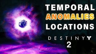 All 8 Encore Anomalies Locations Guide  Epilogue Anomalous Voices► Destiny 2 [upl. by Janela]