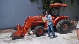 Kubota LA1002 Front Loader Lauro Auctioneers [upl. by Tonia]