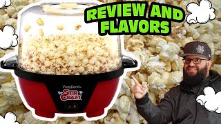 WestBend Stir Crazy popcorn machine flavor hacks [upl. by Ingrid301]