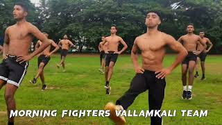 MORNING FIGHTERS VALLAMKALI TEAM quot40 OARSMENquotTRAINING subscribefitnessgoalsvallamkali [upl. by Vories]