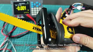 DeWALT Reciprocating Saw Troubleshooting Common Problems [upl. by Nazay803]