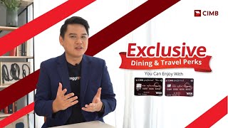 Exclusive Dining amp Travel Perks With CIMB Preferred Visa Infinite Credit Cards TampC Apply [upl. by Lull925]