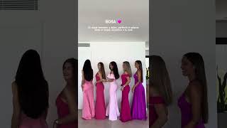 Vestidos para invitadas según el significado del color del vestido 💐💞 fashiongoals moda dress [upl. by Vitia]