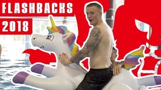 World Cup Memories Lingard Boxing amp Pickford on a Unicorn  England 2018 Flashbacks [upl. by Tnerb]