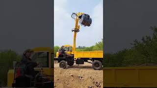 Four different types of truckmounted wood grabbers jcb5158 [upl. by Shriver648]