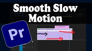 Premiere Pro 2024 Smooth Slow Motion in Premiere Pro [upl. by Akirej]