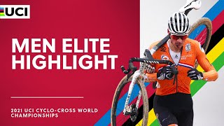 Men Elite Highlights  2021 UCI Cyclocross World Championships [upl. by Gilleod230]