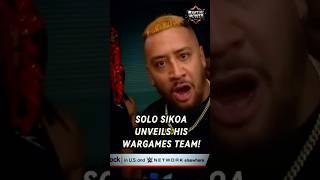 Solo Sikoa Unveils His WarGames Team [upl. by Mollee]