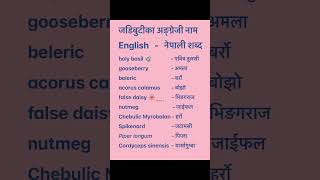 English Nepali word meaningअंग्रेजि नेपाली शब्दअर्थmeaningnepali englishtranslationdictionary [upl. by Fredia]