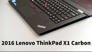 Lenovo ThinkPad X1 Carbon Review 4th Gen 2016 [upl. by Ibrik]