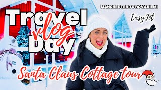 ⛄️NEW LAPLAND VLOG 2024  Manchester to Rovaniemi  Santa Claus Village amp Cottage Tour Salmon Place [upl. by Rillings]