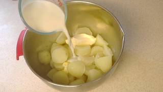 🥔Como hacer Puré de Papa Riquísimo Receta Fácil Rápida y Económica How to make Mash Potatoes [upl. by Anam767]