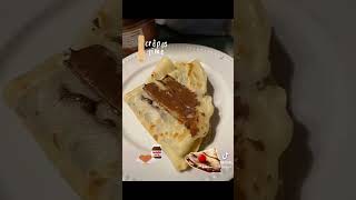 crepes crepas nutella [upl. by Laamaj]