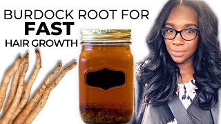 Burdock Root For Fast Hair Growth [upl. by Undry]