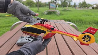 130 Scale RC Helicopter 6ch RCERA C190 H145 RTF Altitude Hold amp Optical Flow Positioning RTRhobby [upl. by Aytak]