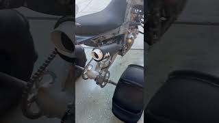 The foot pegs will be on there soon raptor700 monster ontheroadto1k raptorr raptorconversion [upl. by Grega]