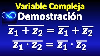 19 Demostración sobre suma y producto de conjugados [upl. by Coppinger]