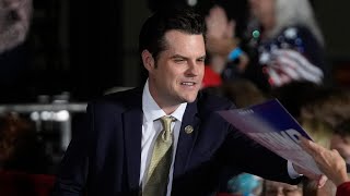 ‘Brilliant move’ Donald Trump nominates Matt Gaetz as next US Attorney General [upl. by Prosser]