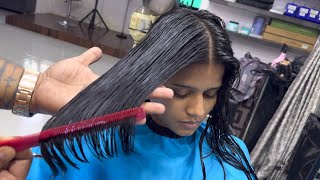 How feather with layers haircut  step with layers haircut  Rohit haircut Tutorial [upl. by Anillek]