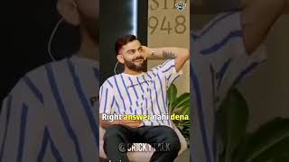 Funny Wrongn with Virat Kohli😝 Shorts shortsfeed cricket [upl. by Nyrahtak152]